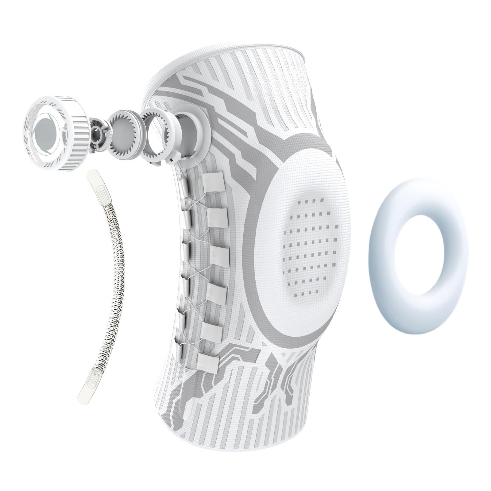 Adjustable Sports Knee Brace with Spring Support